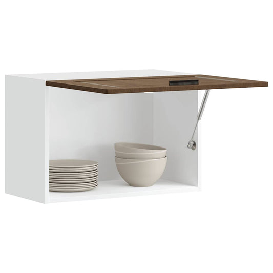 vidaXL Kitchen Wall Cabinet "Porto" Brown Oak Engineered Wood