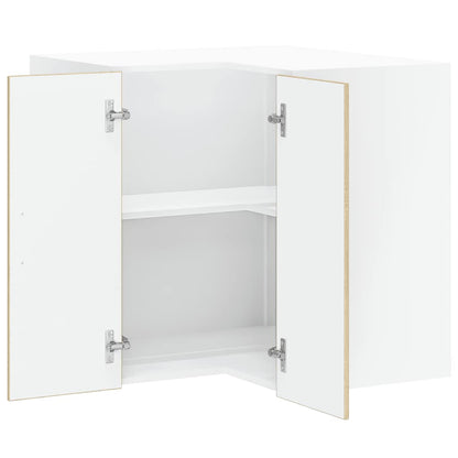 vidaXL Kitchen Wall Corner Cabinet "Porto" Sonoma Oak Engineered Wood