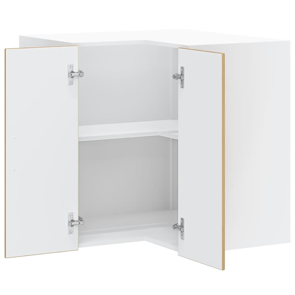 vidaXL Kitchen Wall Corner Cabinet "Porto" Artisan Oak Engineered Wood