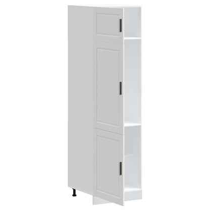 vidaXL Kitchen Cupboard "Porto" White Engineered Wood