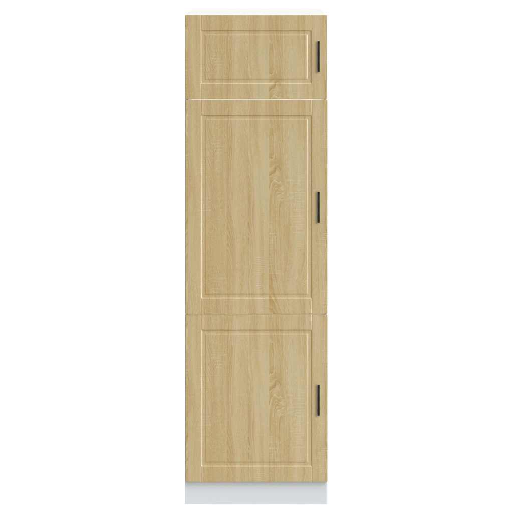 vidaXL Kitchen Cupboard "Porto" Sonoma Oak Engineered Wood