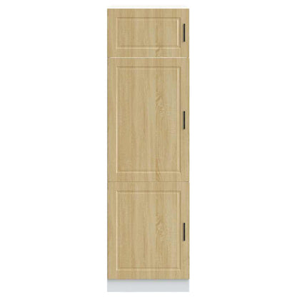 vidaXL Kitchen Cupboard "Porto" Sonoma Oak Engineered Wood