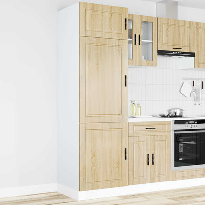vidaXL Kitchen Cupboard "Porto" Sonoma Oak Engineered Wood