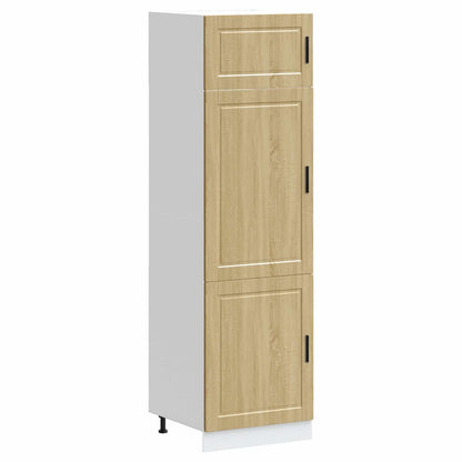 vidaXL Kitchen Cupboard "Porto" Sonoma Oak Engineered Wood
