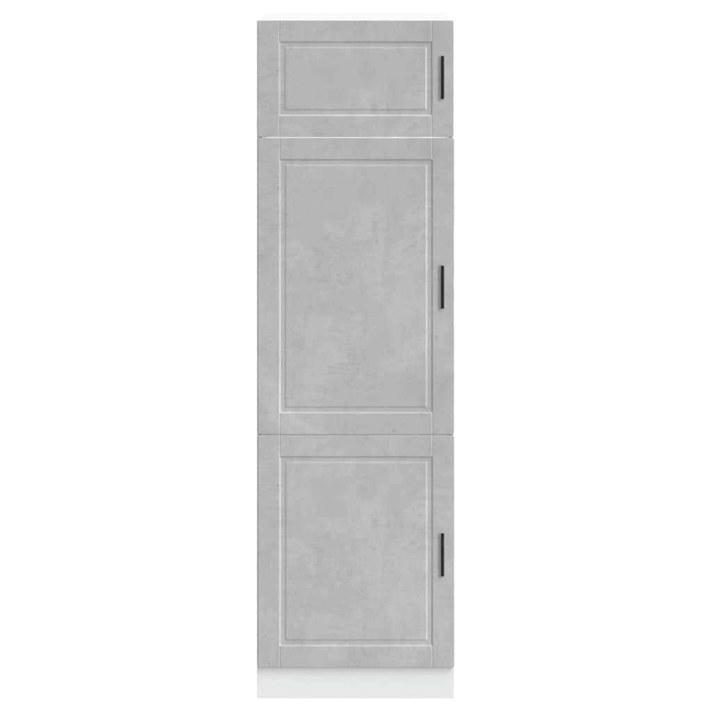 vidaXL Kitchen Cupboard "Porto" Concrete Grey Engineered Wood