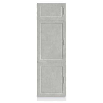 vidaXL Kitchen Cupboard "Porto" Concrete Grey Engineered Wood