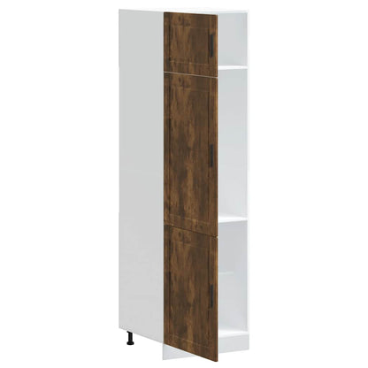 vidaXL Kitchen Cupboard "Porto" Smoked Oak Engineered Wood