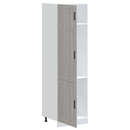 vidaXL Kitchen Cupboard "Porto" Grey Sonoma Engineered Wood