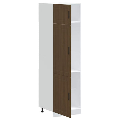 vidaXL Kitchen Cupboard "Porto" Brown Oak Engineered Wood