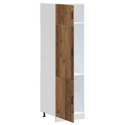 vidaXL Kitchen Cupboard "Porto" Old Wood Engineered Wood