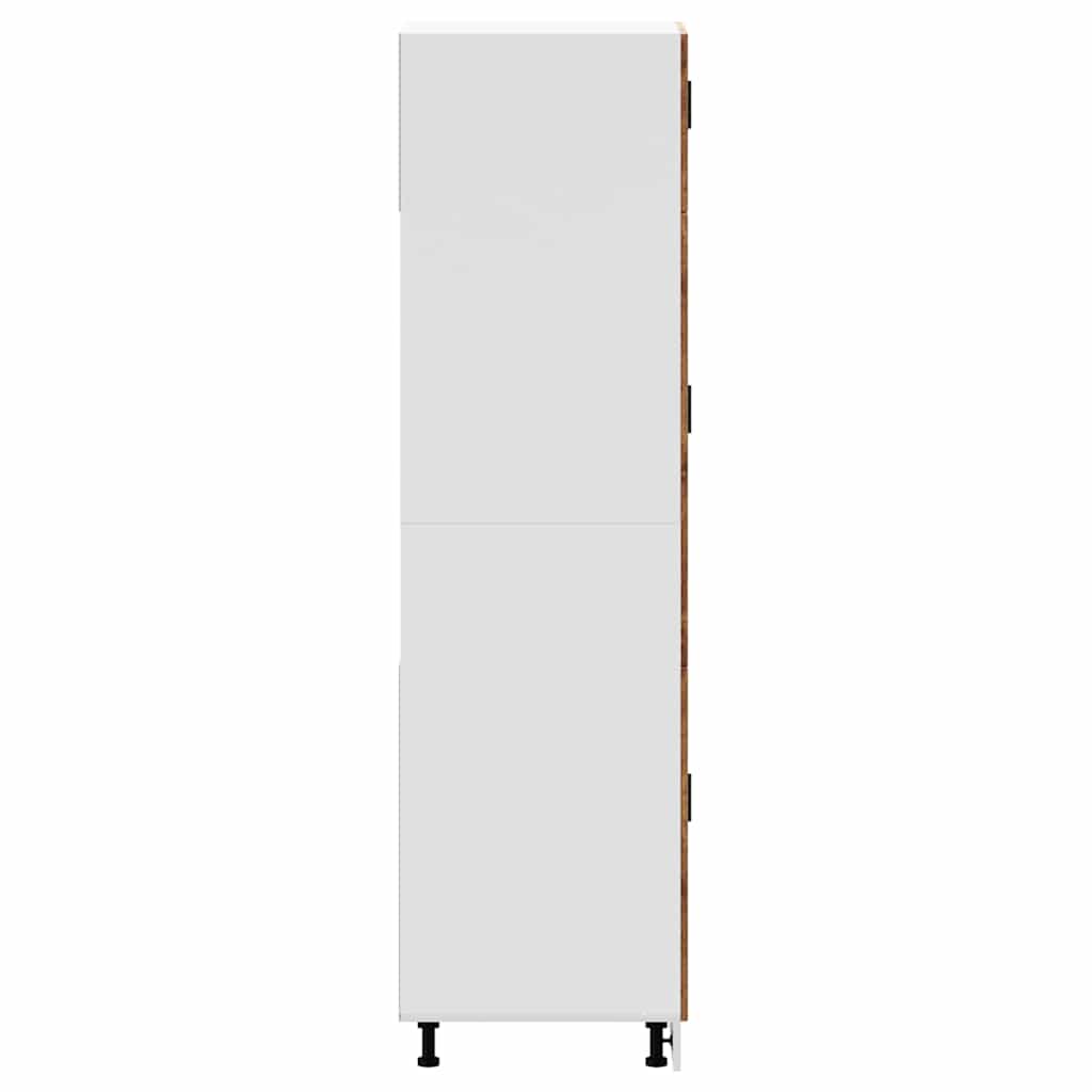 vidaXL Kitchen Cupboard "Porto" Old Wood Engineered Wood