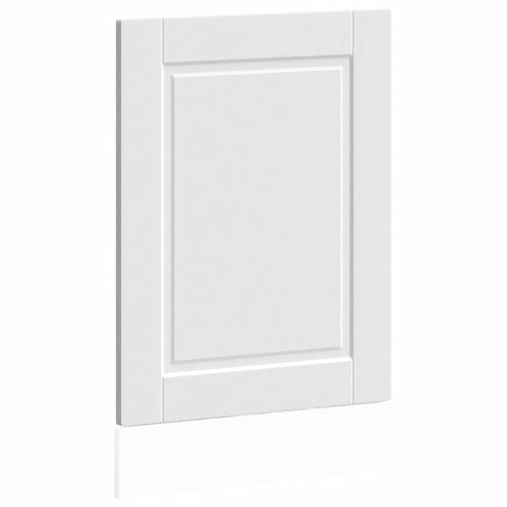vidaXL Dishwasher Panel "Porto" White 45x1,5x57 cm Engineered Wood