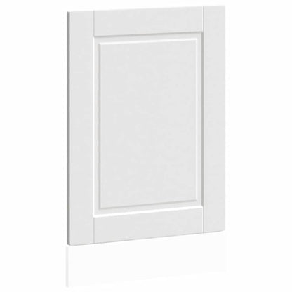 vidaXL Dishwasher Panel "Porto" White 45x1,5x57 cm Engineered Wood