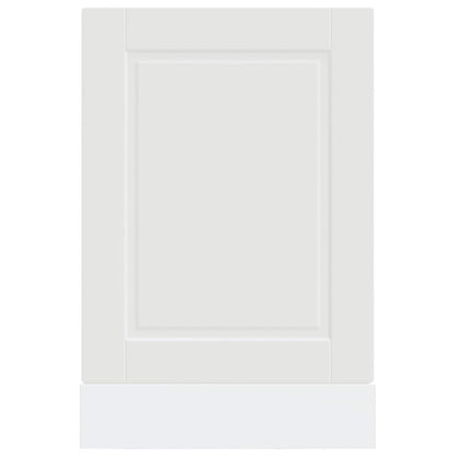 vidaXL Dishwasher Panel Porto White 45x1,5x57 cm Engineered Wood