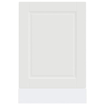 vidaXL Dishwasher Panel "Porto" White 45x1,5x57 cm Engineered Wood