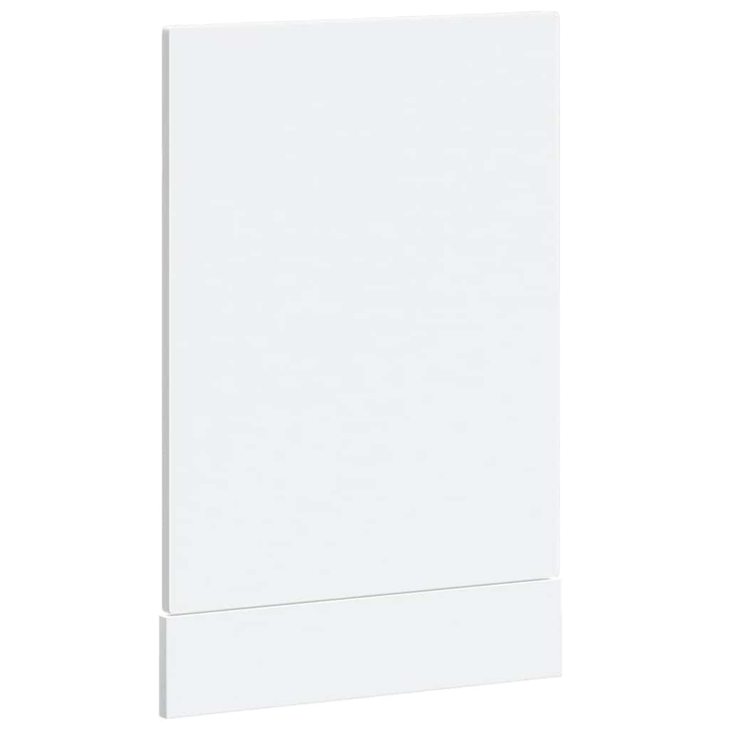 vidaXL Dishwasher Panel Porto White 45x1,5x57 cm Engineered Wood