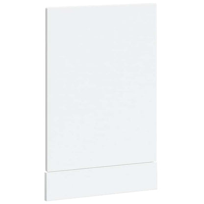 vidaXL Dishwasher Panel Porto White 45x1,5x57 cm Engineered Wood