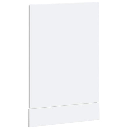 vidaXL Dishwasher Panel "Porto" White 45x1,5x57 cm Engineered Wood