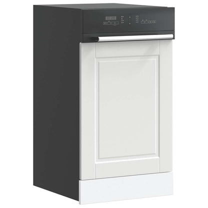vidaXL Dishwasher Panel Porto White 45x1,5x57 cm Engineered Wood
