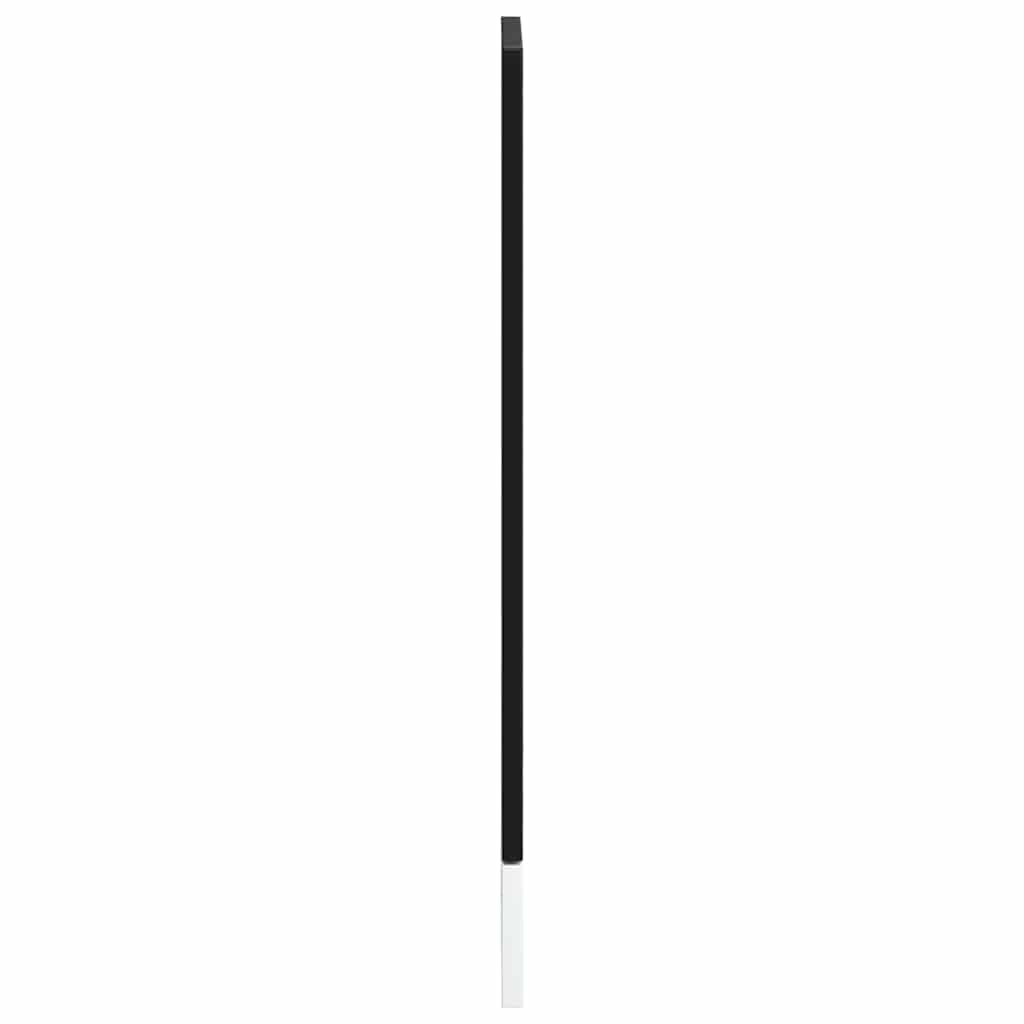 vidaXL Dishwasher Panel Porto Black 45x1,5x57 cm Engineered Wood