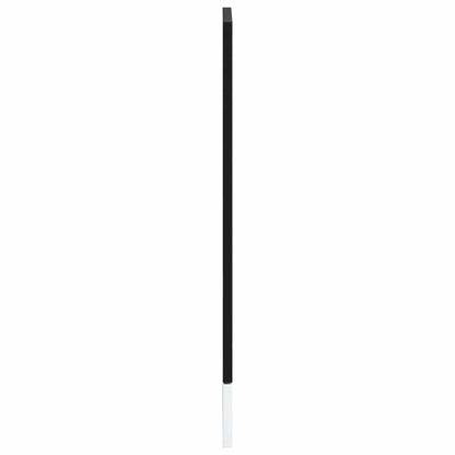 vidaXL Dishwasher Panel Porto Black 45x1,5x57 cm Engineered Wood