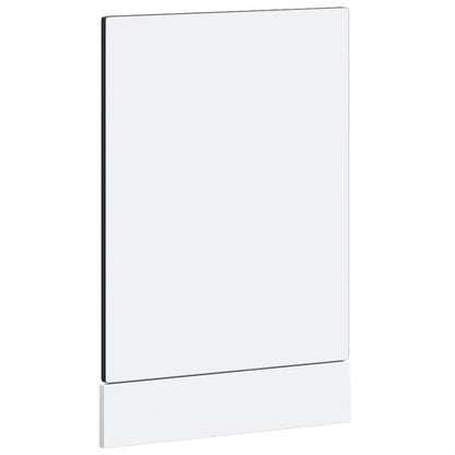 vidaXL Dishwasher Panel Porto Black 45x1,5x57 cm Engineered Wood