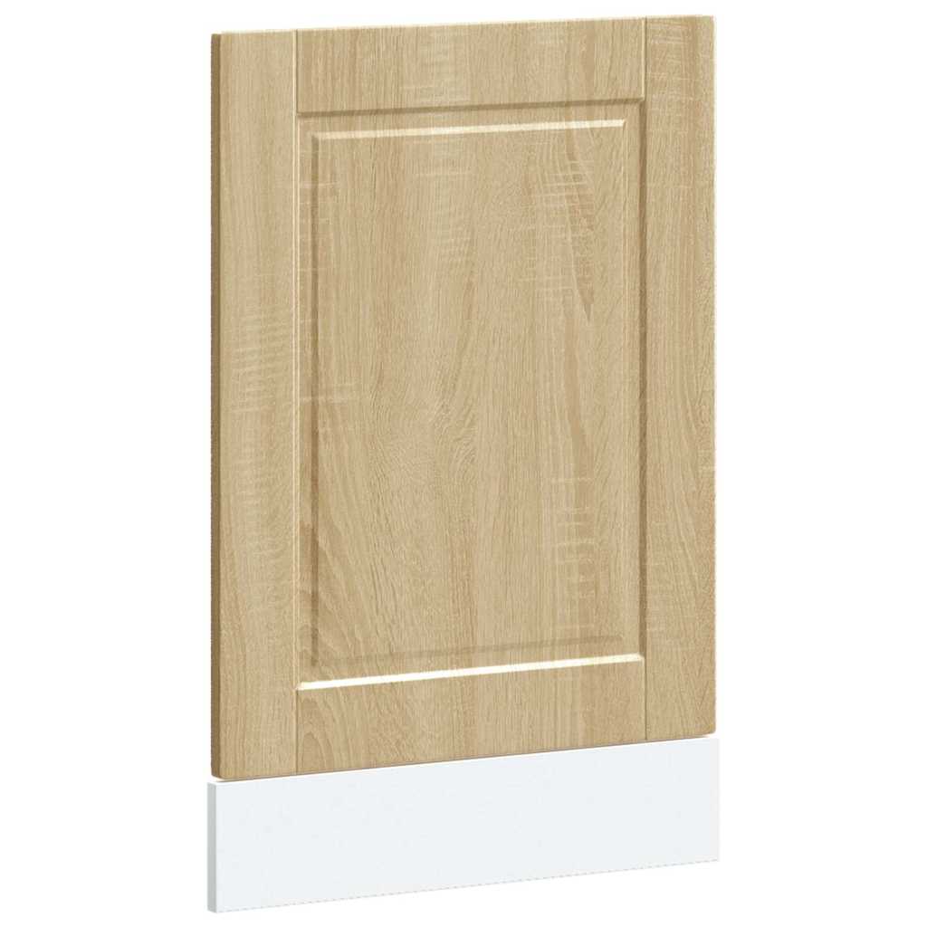 vidaXL Dishwasher Panel Porto Sonoma Oak 45x1,5x57 cm Engineered Wood