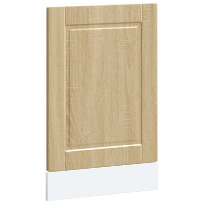 vidaXL Dishwasher Panel Porto Sonoma Oak 45x1,5x57 cm Engineered Wood