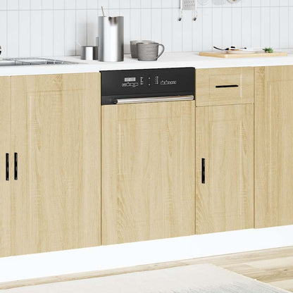 vidaXL Dishwasher Panel Porto Sonoma Oak 45x1,5x57 cm Engineered Wood
