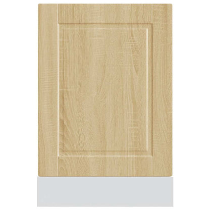 vidaXL Dishwasher Panel Porto Sonoma Oak 45x1,5x57 cm Engineered Wood