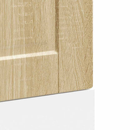 vidaXL Dishwasher Panel Porto Sonoma Oak 45x1,5x57 cm Engineered Wood