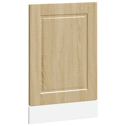 vidaXL Dishwasher Panel "Porto" Sonoma Oak 45x1,5x57 cm Engineered Wood