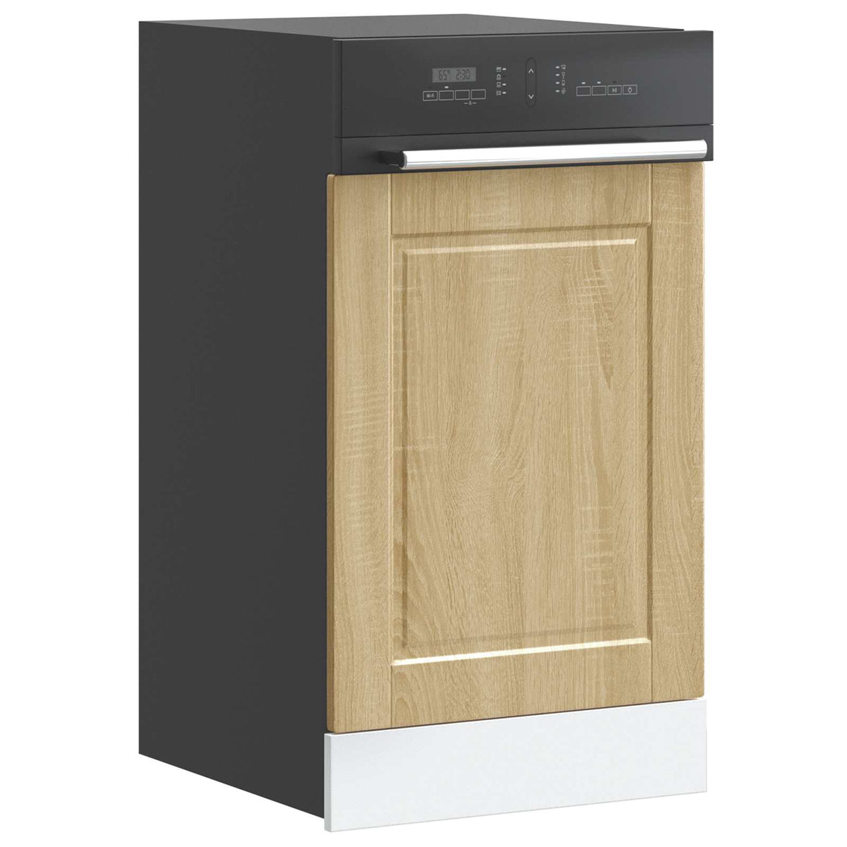 vidaXL Dishwasher Panel "Porto" Sonoma Oak 45x1,5x57 cm Engineered Wood