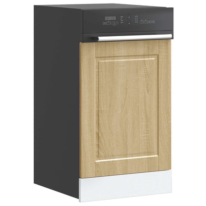 vidaXL Dishwasher Panel "Porto" Sonoma Oak 45x1,5x57 cm Engineered Wood