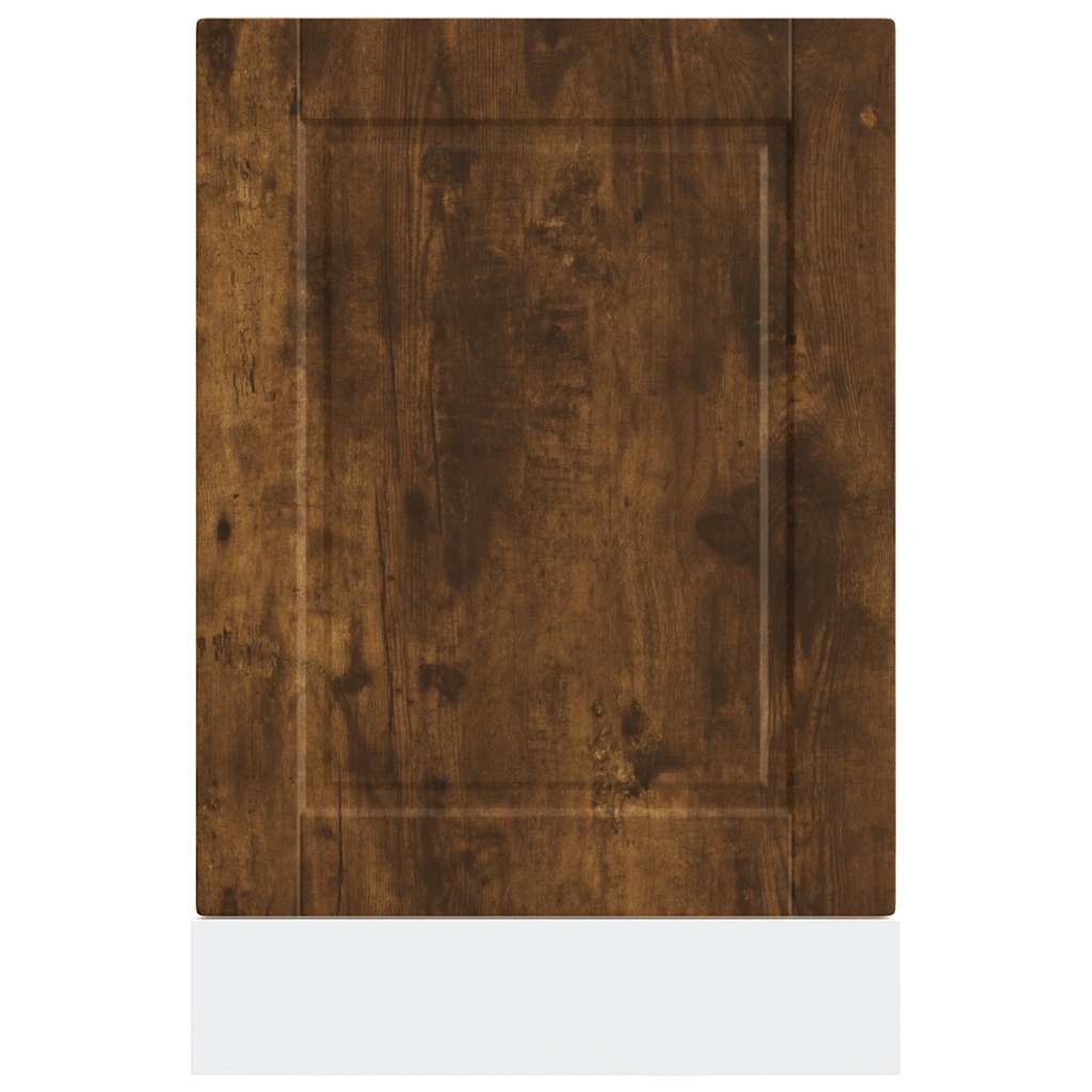 vidaXL Dishwasher Panel "Porto" Smoked Oak 45x1,5x57 cm Engineered Wood
