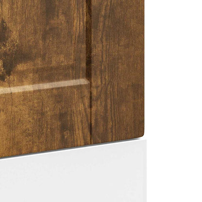 vidaXL Dishwasher Panel "Porto" Smoked Oak 45x1,5x57 cm Engineered Wood