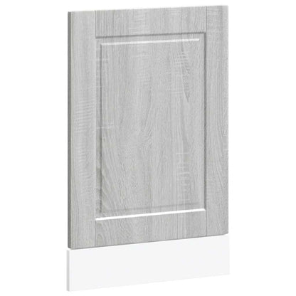 vidaXL Dishwasher Panel Porto Grey Sonoma 45x1,5x57 cm Engineered Wood