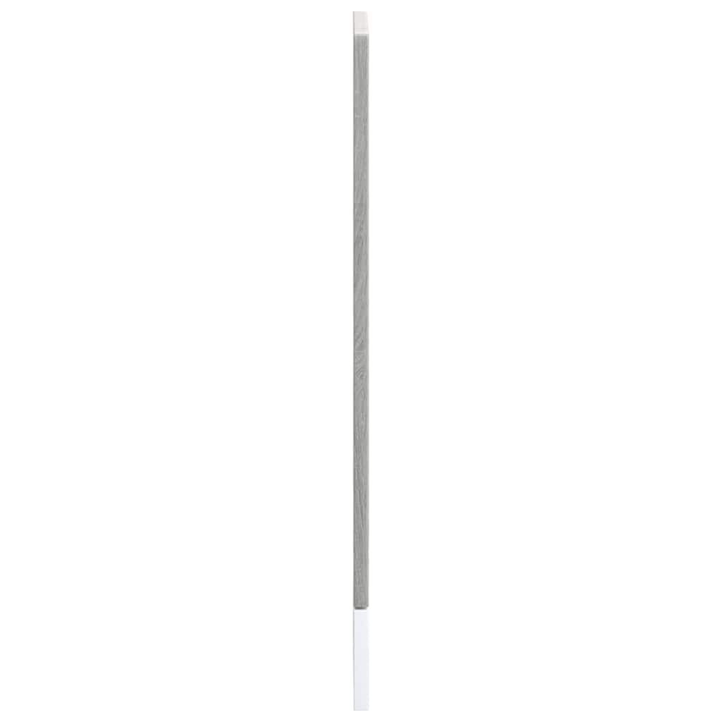 vidaXL Dishwasher Panel Porto Grey Sonoma 45x1,5x57 cm Engineered Wood