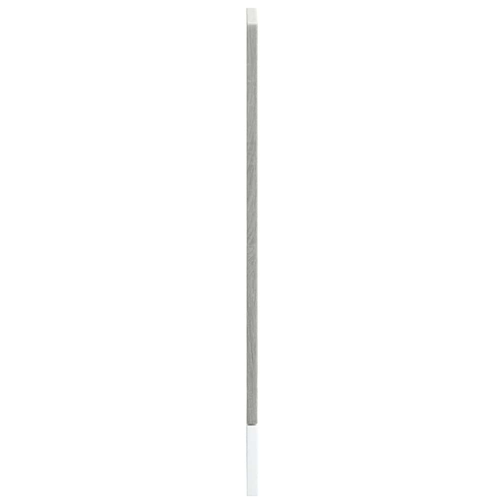 vidaXL Dishwasher Panel Porto Grey Sonoma 45x1,5x57 cm Engineered Wood