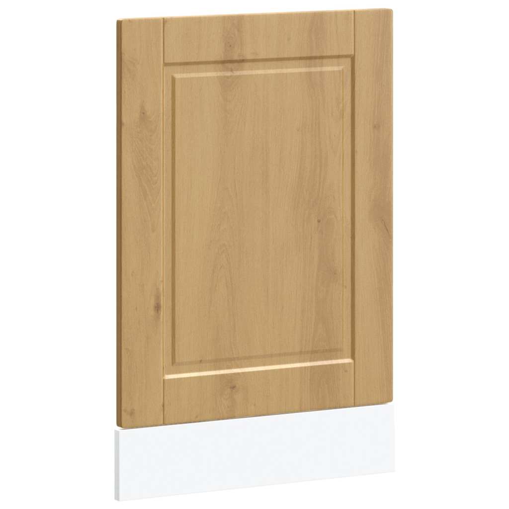 vidaXL Dishwasher Panel Porto Artisan Oak 45x1,5x57 cm Engineered Wood