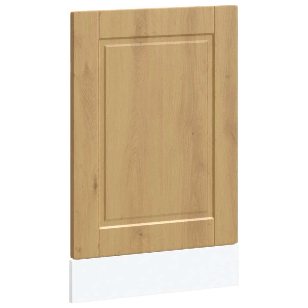 vidaXL Dishwasher Panel "Porto" Artisan Oak 45x1,5x57 cm Engineered Wood