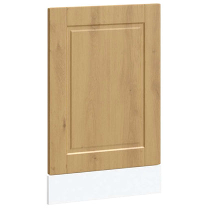 vidaXL Dishwasher Panel "Porto" Artisan Oak 45x1,5x57 cm Engineered Wood
