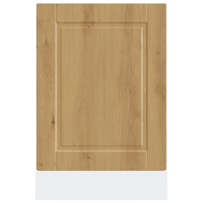 vidaXL Dishwasher Panel Porto Artisan Oak 45x1,5x57 cm Engineered Wood
