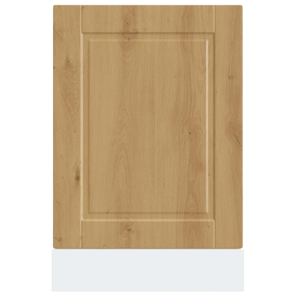 vidaXL Dishwasher Panel "Porto" Artisan Oak 45x1,5x57 cm Engineered Wood