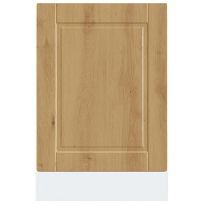 vidaXL Dishwasher Panel "Porto" Artisan Oak 45x1,5x57 cm Engineered Wood