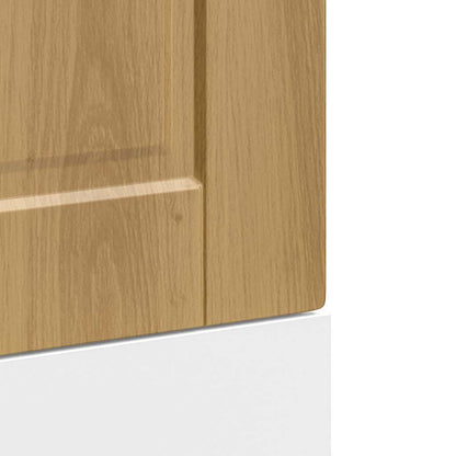 vidaXL Dishwasher Panel "Porto" Artisan Oak 45x1,5x57 cm Engineered Wood