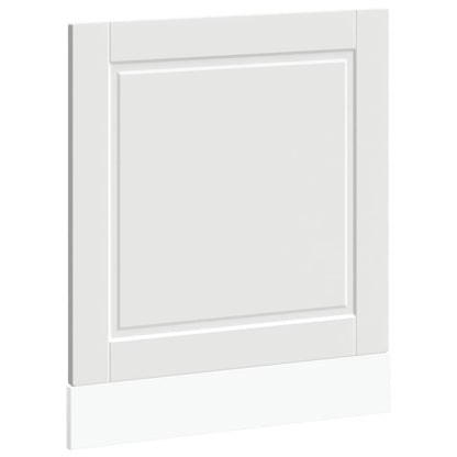vidaXL Dishwasher Panel Porto White 60x1.5x57 cm Engineered Wood