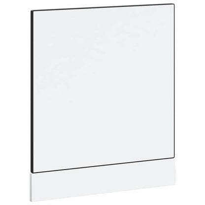 vidaXL Dishwasher Panel Porto Black 60x1.5x57 cm Engineered Wood