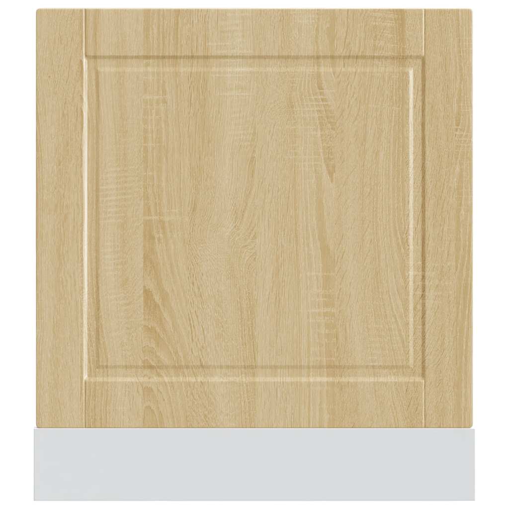 vidaXL Dishwasher Panel Porto Sonoma Oak 60x1.5x57 cm Engineered Wood