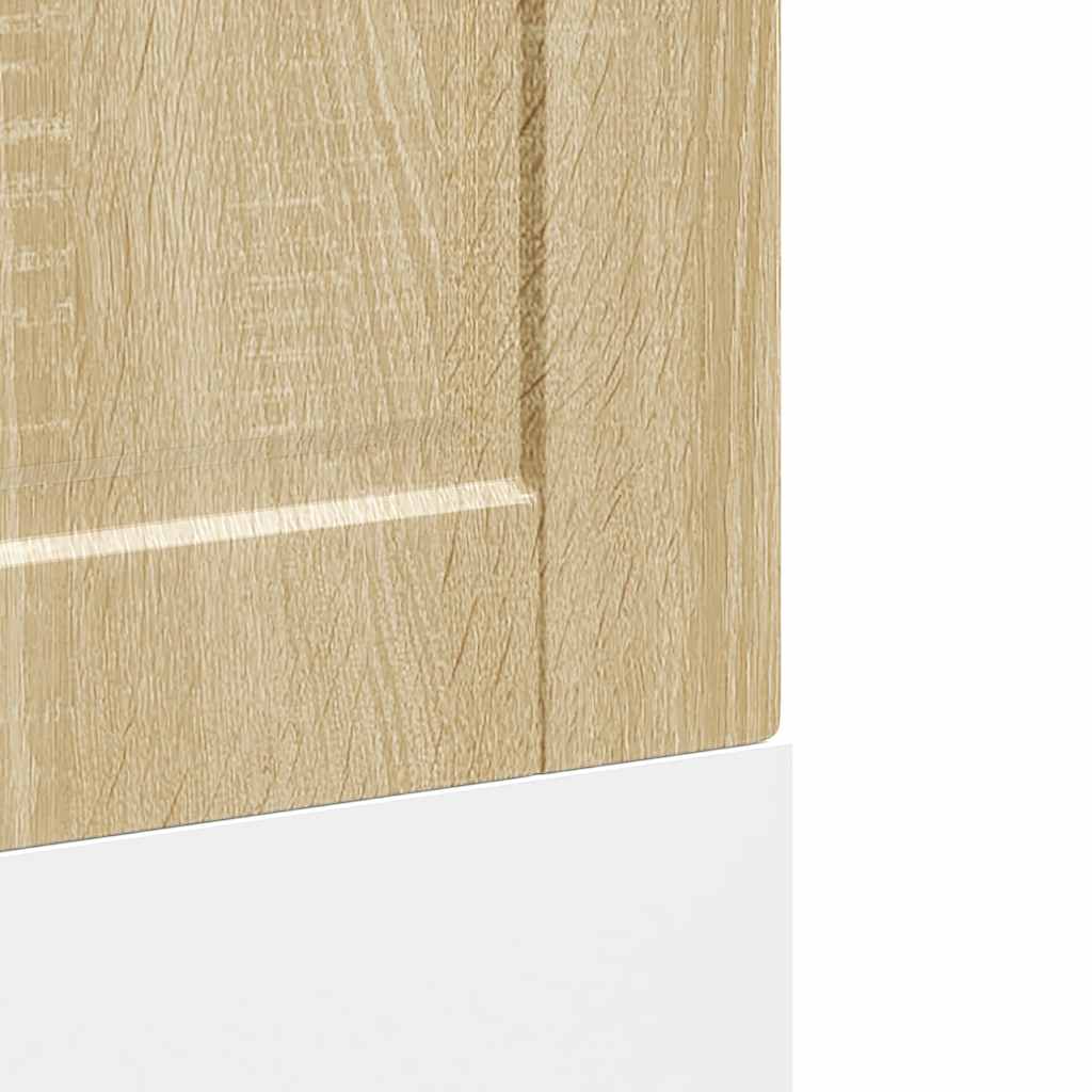 vidaXL Dishwasher Panel Porto Sonoma Oak 60x1.5x57 cm Engineered Wood